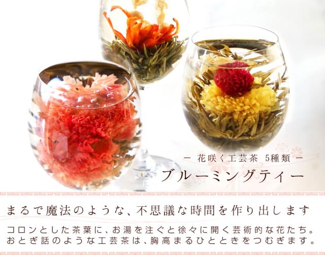 お茶 工芸茶 花茶 花咲くお茶5種 自宅用 送料無料 中国茶 ジャスミン茶の通販はau Pay マーケット 中国茶専門店リムテー