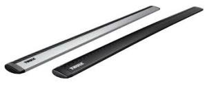 【送料無料】THULE スーリー エスティマ  ACR30W、MCR40W  7104 7112B 118cm ウイングバーEVO ブラック ベースキャリア プロテクションシート_2