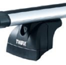 【送料無料】THULE スーリー BMW 1シリーズ F20 753 TH7122 3028 ベースキャリア　ニュースクエアバー ルーフキャリア