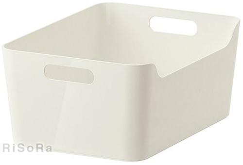 Ikea イケア Variera ボックス ホワイト キッチン 収納 輸入 33 5 24cm 14 5cmの通販はau Pay マーケット ｓｏｒａｒｉｓ ソラリス