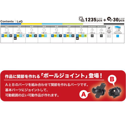 おまけつき LaQ マスター 青龍 ラキュー 007285 ヨシリツ 立体 ブロック 5歳から 知育玩具 （送料無料 北海道、沖縄、離島は配送不可）_3