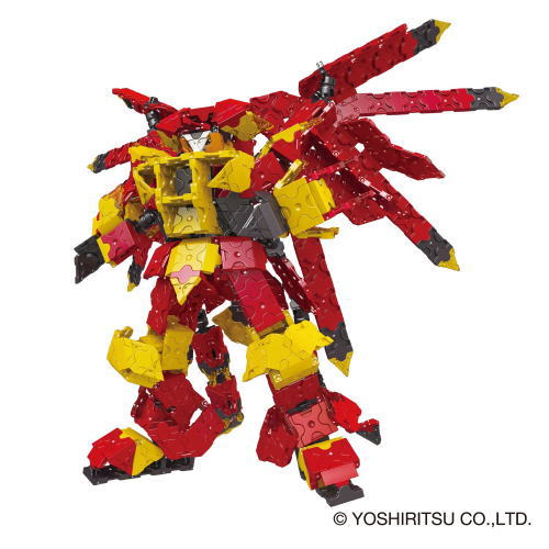 おまけつき LaQ マスター 朱雀 ラキュー 008282 ヨシリツ すざく 立体ブロック 10歳から 知育玩具 （送料無料 北海道、沖縄、離島は配送不可）_3