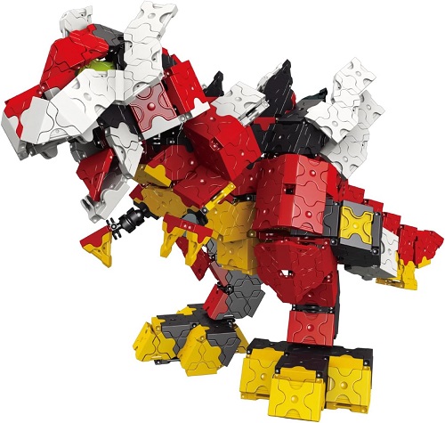 おまけつき LaQ マスター ティラノイド プラスチックコンテナVer. ラキュー 009616 ヨシリツ ブロック 10歳以上 （送料無料 北海道、沖縄、離島は配送不可）_5