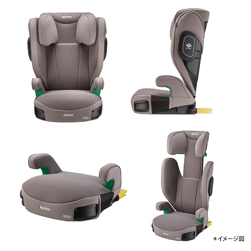 アップリカ ライドクルーISOFIX AB ブラック0861 ブラウン 0878