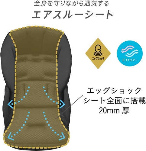 コンビ ベビーカー AttO アット type-C ローマングレー 172486 限定カラー 1か月~ （送料無料 北海道、沖縄、離島は配送不可）_3