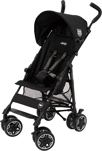 （フロントバー付）J is for Jeep B型ベビーカー アドベンチャー プラス ブラック 053957 バギー （送料無料 北海道、沖縄、離島は配送不可）