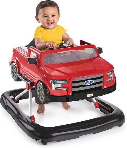 歩行器 ブライトスターズ Ford F-150・4in1 ベビーウォーカー・レッド 128606 Kids2  ベビー用品 Bright Starts