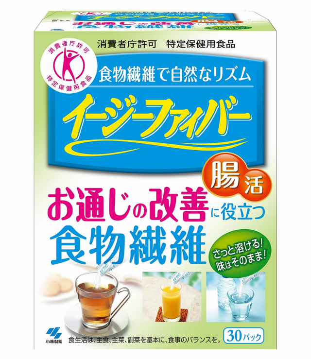 小林製薬 イージーファイバー トクホ 30パック 4個セット【送料無料】【特定保健用食品】の通販は