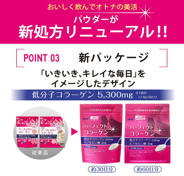 アサヒ パーフェクトアスタ コラーゲンパウダー 60日分(447g）6個セット【送料無料】_2