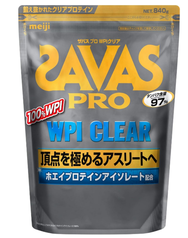 明治 ザバス(SAVAS) PRO WPI クリア 840g 6,476円