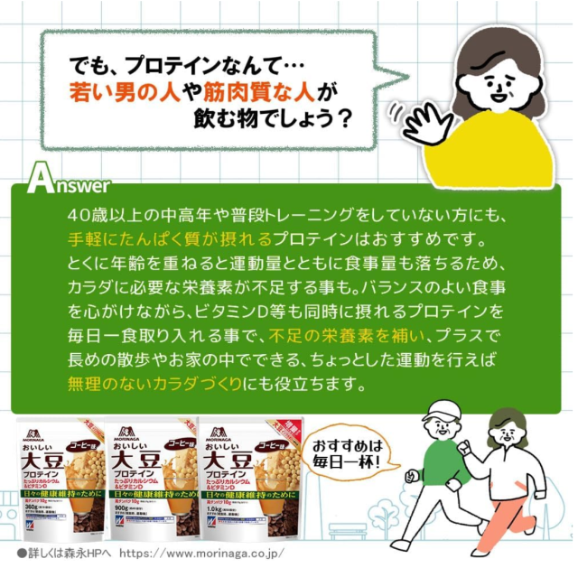 森永製菓 ウイダー おいしい大豆プロテイン コーヒー味 360g 6個セット【送料無料】【栄養機能性食品】_5