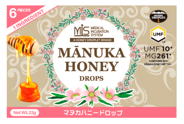 若翔 マヌカハニードロップ 22g(6粒) 10個セット【送料無料/メール便】