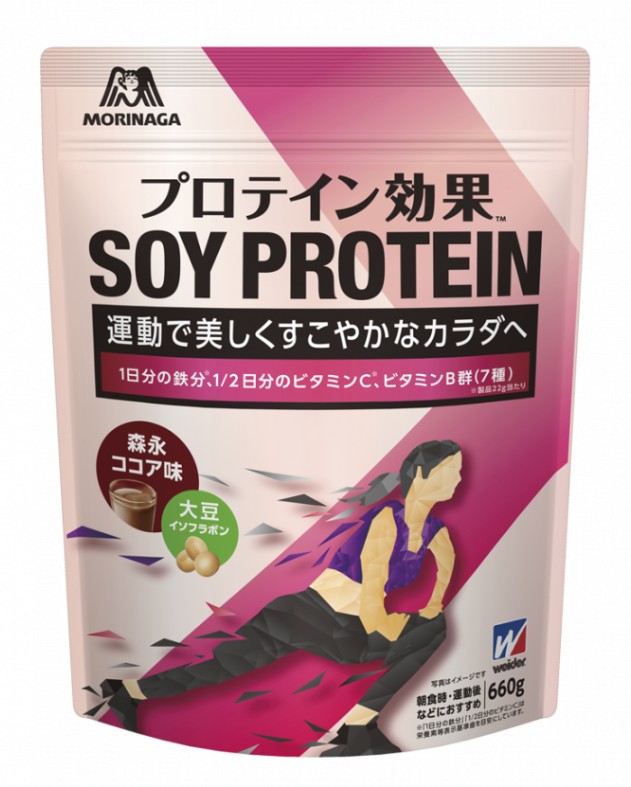 森永製菓 ウイダー プロテイン効果 森永ココア味 660g 4個セット【送料無料】ソイプロテイン