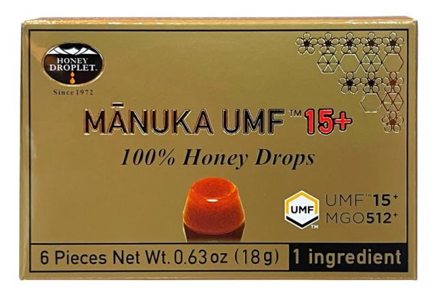 ハニージャパン ハニードロップレットUMF15+ マヌカハニー 6粒 5個セット【送料無料/メール便】