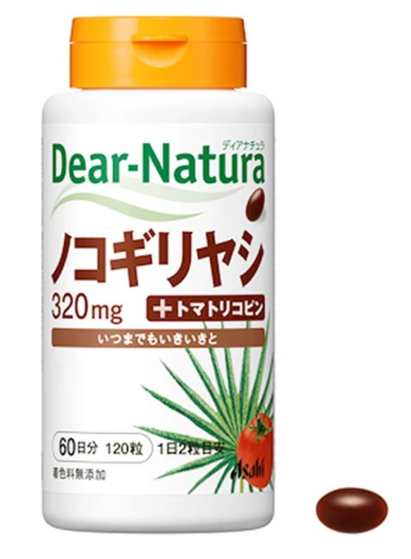 アサヒ ディアナチュラ ノコギリヤシ with トマトリコピン 120粒(60日分) 12個セット【送料無料】