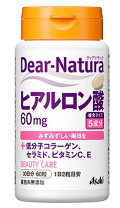 アサヒ ディアナチュラ ヒアルロン酸 60粒(30日分) 12個セット【送料無料】