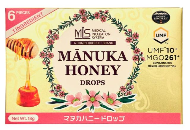 若翔 マヌカハニードロップ 18g(6粒) 10個セット【送料無料/メール便】