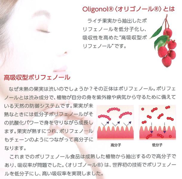 活里 オリゴノール フローレイプラス 60粒 6個セット【送料無料】ライチポリフェノール_1