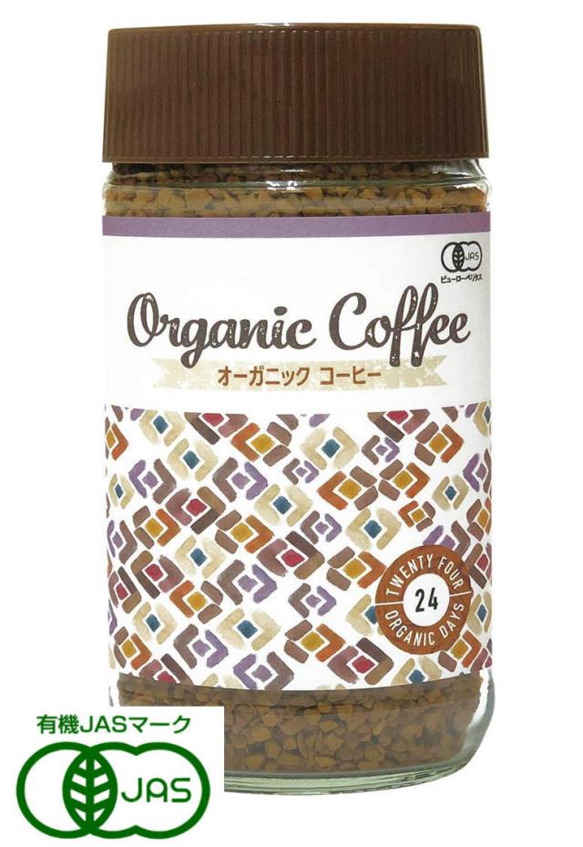 24 ORGANI CDAYS オーガニックインスタントコーヒー 100g 6個セット【送料無料】【有機JAS認定】 8,195円
