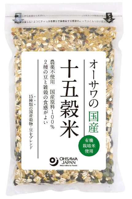 オーサワジャパン オーサワの国産十五穀米 300g 10個セット【送料無料】の通販は雑穀米