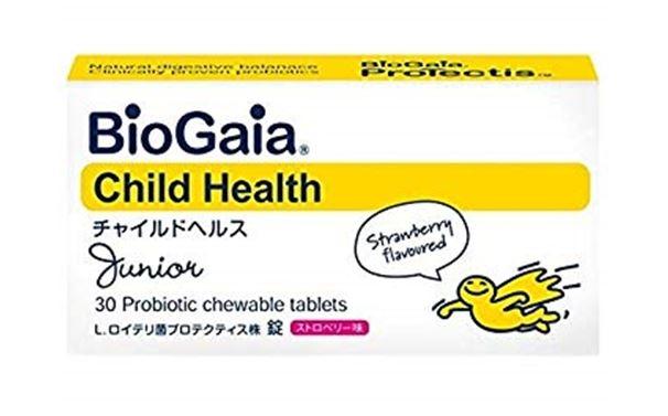 バイオガイア チャイルドヘルスジュニア ストロベリー味 30錠 4個セット【送料無料/ネコポス発送】【ポイント12倍】
