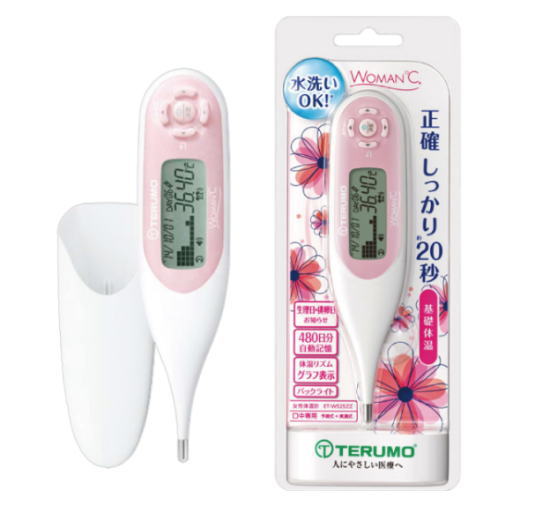 【取寄せ商品】テルモ 女性体温計 Woman℃（ウーマンドシー）ET-W525ZZ【送料無料/ネコポス発送】の通販は 4,805円