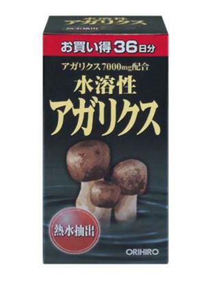 オリヒロ 水溶性アガリクス(約432粒)5個セット【送料無料】