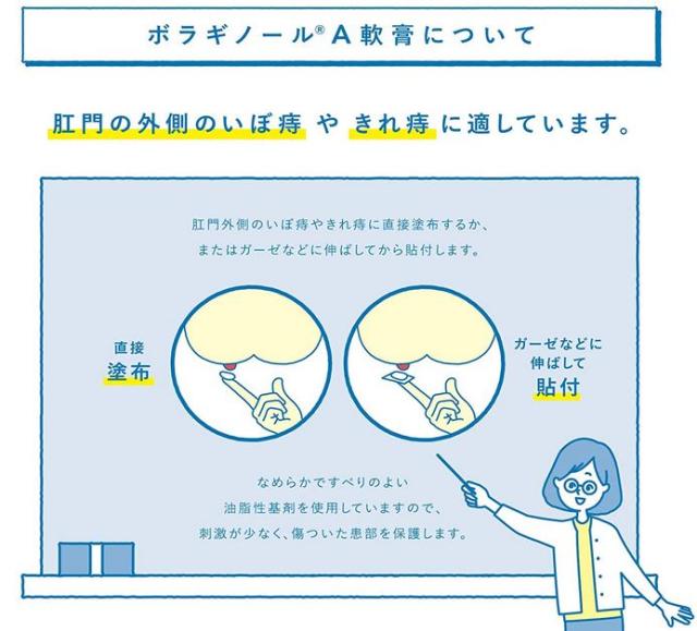 【第(2)類医薬品】天藤製薬 ボラギノールA 軟膏 20g 6個セット【送料無料/メール便】痔の塗り薬_3