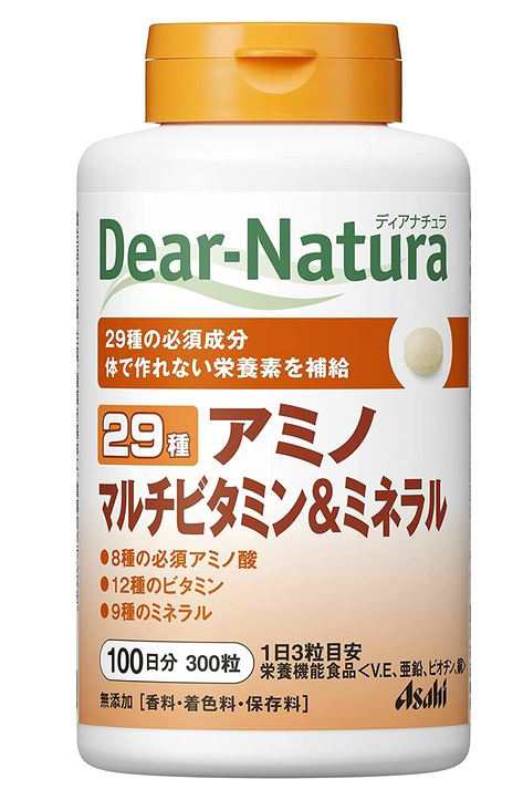 アサヒ ディアナチュラ 29アミノ マルチビタミン＆ミネラル 300粒 6個セット【送料無料】【栄養機能食品】