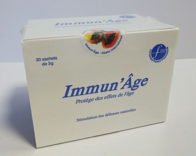 官報 パパイヤ発酵食品 FPP Immun Age イミュナージュ (3g×30包) 6個