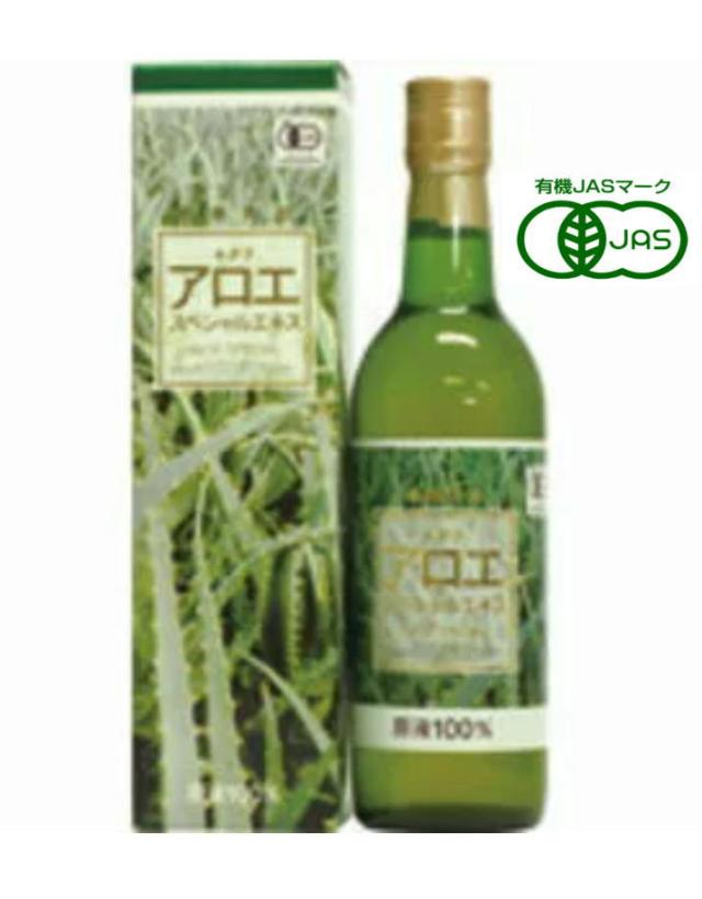 恒食 アロエ スペシャル エキス 720ml 6本セット【送料無料】【有機JAS認定】の通販は