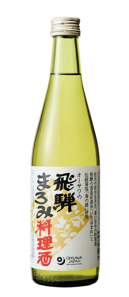 オーサワジャパン オーサワの飛騨まろみ料理酒 500ml 10本セット【送料無料】