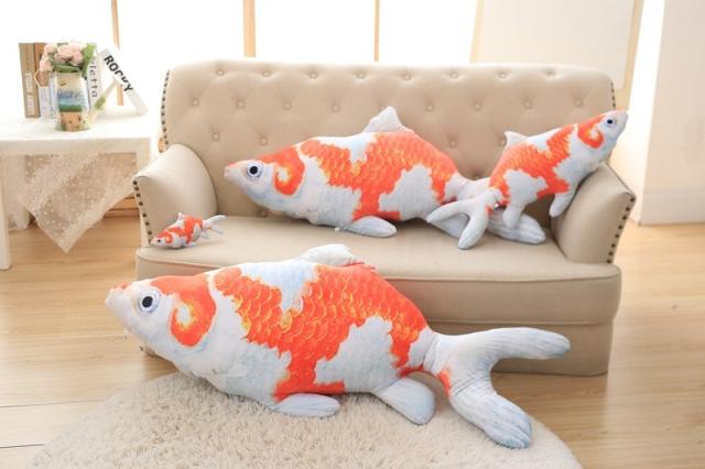 ぬいぐるみ 魚 ぬいぐるみさかな 面白い おもちゃ寝るときに抱き枕として寝れば100cmの通販はau Pay マーケット タカヤマ商事