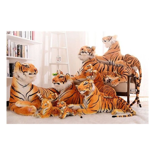 ぬいぐるみ 特大 虎 タイガー 大きい 動物 1cm 可愛い とらぬいぐるみ 虎縫い包み とら抱き枕 お祝い ふわふわぬいぐるみの通販はau Pay マーケット タカヤマ商事