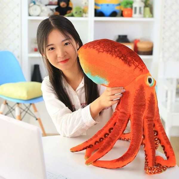 ぬいぐるみクッション タコ リアル 章魚60cm 抱き枕 ぬいぐるみ 子供 