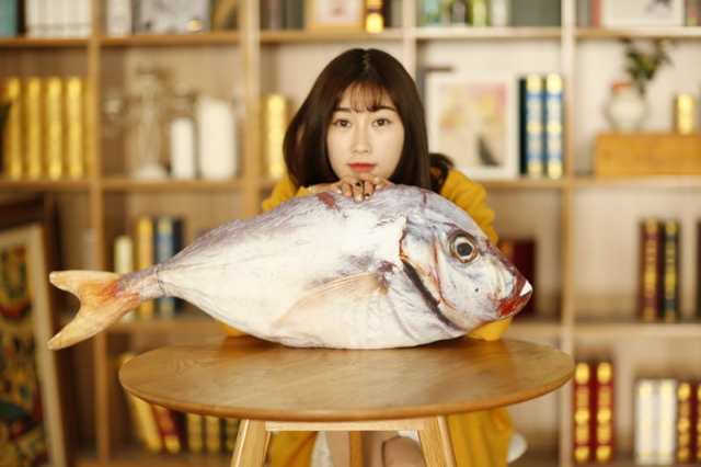 ぬいぐるみ60cm魚 ぬいぐるみさかな 面白い おもちゃ寝るときに抱き枕の通販はau Pay マーケット タカヤマ商事