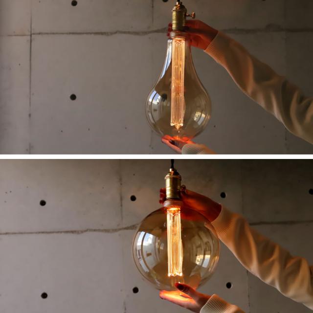 5個セット】【ノスタルジアBIG】エジソンバルブLEDノスタルジア E26