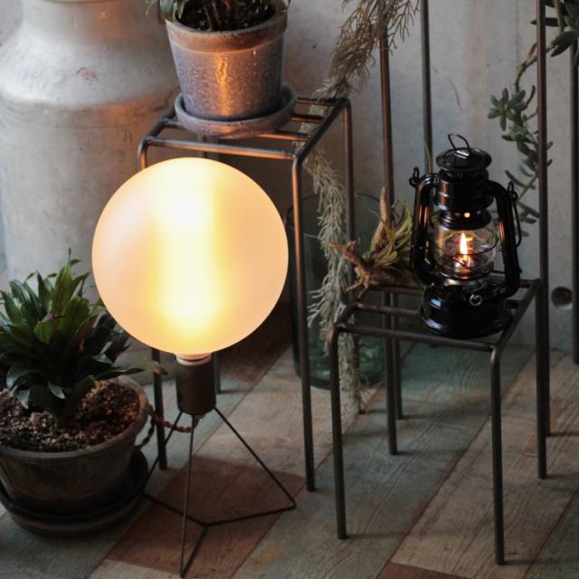 【5個セット】調光器対応 E26ノスタルジアBIGノーマルフロスト ノスタルジアBIGグローブフロスト エジソンバルブLED エジソン電球 LED フロストガラス 艶消し すりガラス 3.5W 大きい ボール球 ボール型 ビッグ ラージ A形電球 眩しくない 暗め 間接照明 おしゃれ リラックス