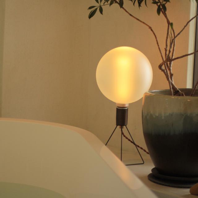 【5個セット】調光器対応 E26ノスタルジアBIGノーマルフロスト ノスタルジアBIGグローブフロスト エジソンバルブLED エジソン電球 LED フロストガラス 艶消し すりガラス 3.5W 大きい ボール球 ボール型 ビッグ ラージ A形電球 眩しくない 暗め 間接照明 おしゃれ リラックス