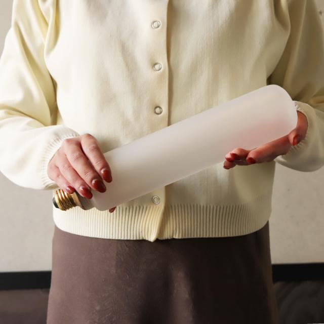 【5個セット】調光器対応 E26ノスタルジアBIGチューブフロスト エジソンバルブLED エジソン電球 フロストガラス 艶消し マット すりガラス 3.5W 大きい 長い 筒型電球 円筒型 眩しくない 電球色 レトロ 暗め ビッグ シリンダー電球 飲食店 寝室 LED電球 ランプ