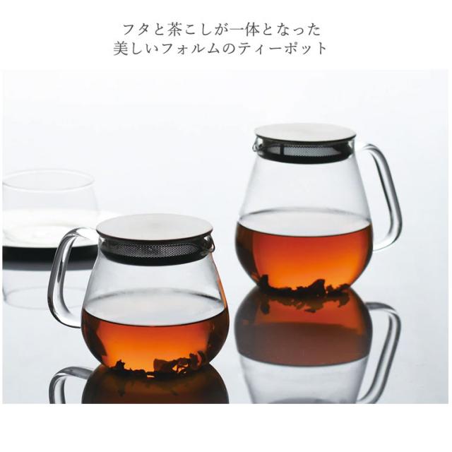 新品未使用ガラス製ティーポット さみしい 8個セット！メーカーKINTO