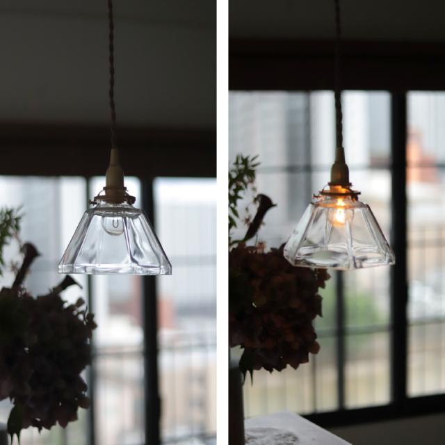 レトロデザインガラス ペンダントライト3つセット ペンダントライト 3