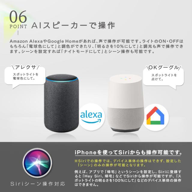 5個セット】スマートLED スポットライト ビーム角調節タイプ