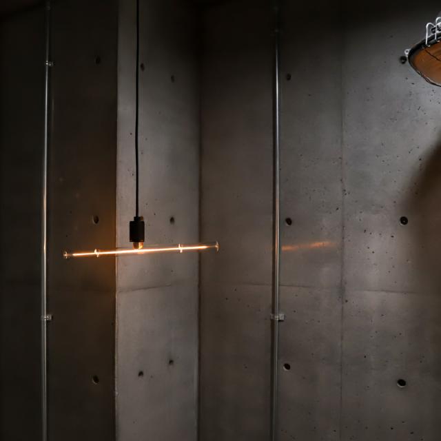 5個セット】調光器対応 エジソンバルブLED E26 Tバーライン 500mm LED