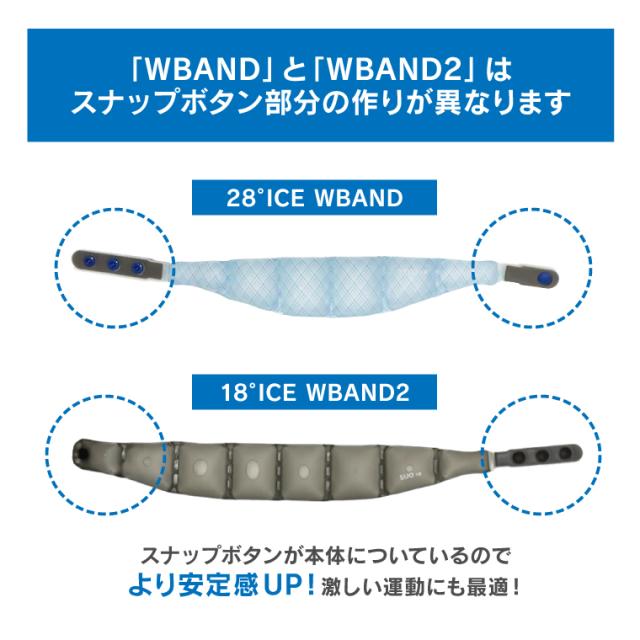 正規販売店】2026モデル SUO 18℃ WBAND2 Lサイズ クールリング 日本製