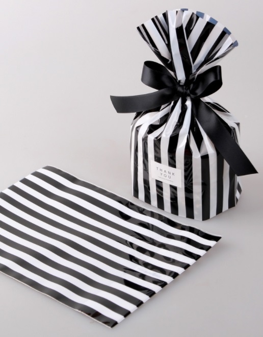 ラッピング バッグ 中 Wrapping Bag ビニール袋 14 6 プレゼント メール便可の通販はau Pay マーケット ５ｘｒ