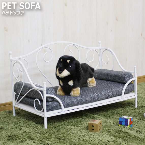 Sara サラ ペットソファ Sofa ペット キッズ 子供用 子供部屋 小型犬 動物用 ネコ 猫 アンティーク ホワイト スチール 可愛い ガーリーの通販はau Pay マーケット Natural Life