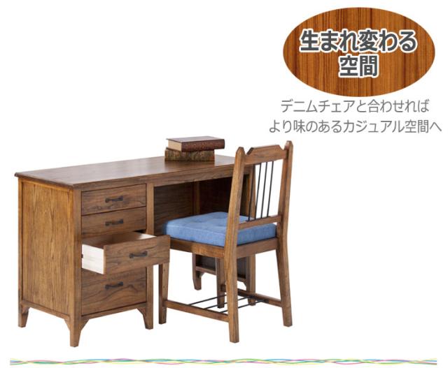 Tally タリー デスク 机 Pcデスク パソコンデスク レトロデザイン ブラウン 天然木 北欧 カントリー おしゃれ おすすめ の通販はau Pay マーケット Natural Life