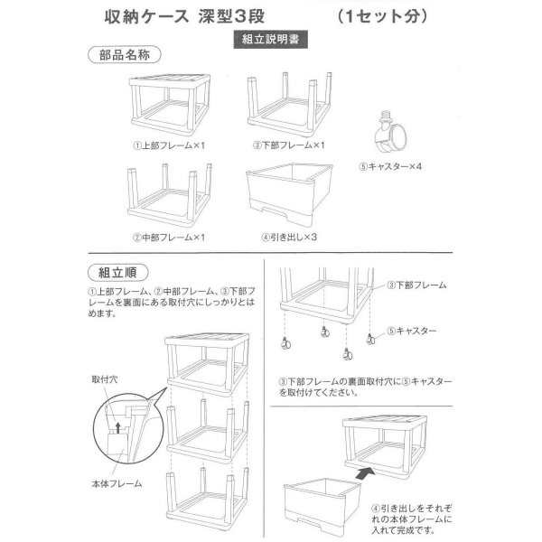 収納ボックス 収納ケース 引き出し スリム チェスト プラスチック 深型 3段 2個組 おしゃれ チョコレートブラウン  送料無料【自社製造】の通販はau PAY マーケット - プラスチック収納用品専門店MJ | au PAY マーケット－通販サイト