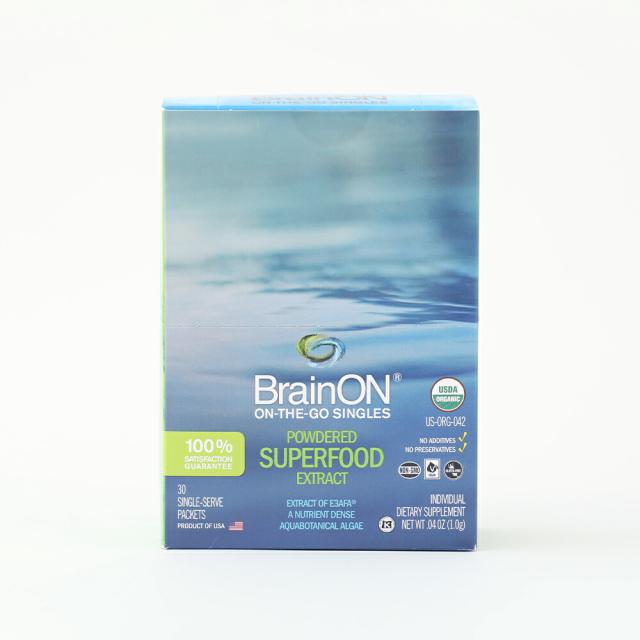 E3Live BrainON パウダースティックBOX 30g 1g×30袋 サプリメント イースリーライブ サプリ ブルーグリーンアルジー スティックタイプ 健康食品 健康 集中 集中力 ブレインオン USDA認証 スーパーフード ts1031_6
